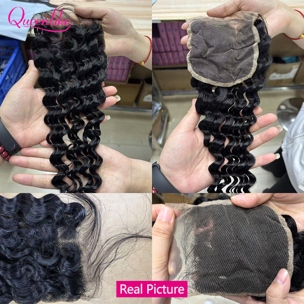 4X4 Deep Wave HD Lace Closure  - Board Game Queen บทวิจารณ์และราคา