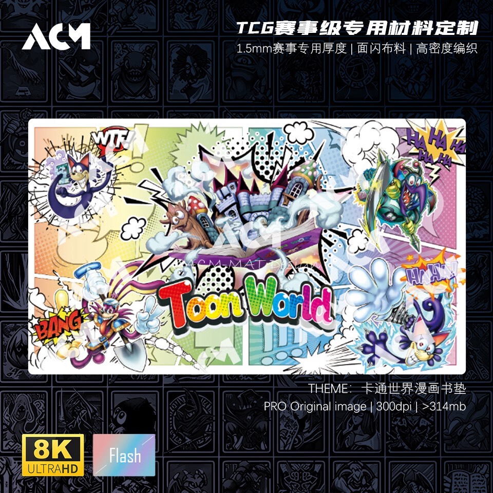 600x350mm Yu-Gi-Oh! Toon World - Board Game Gi บทวิจารณ์และราคา