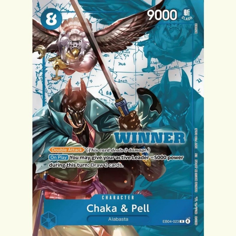 One Piece Chaka&Pell Gorgon Si - Board Game Anime บทวิจารณ์และราคา