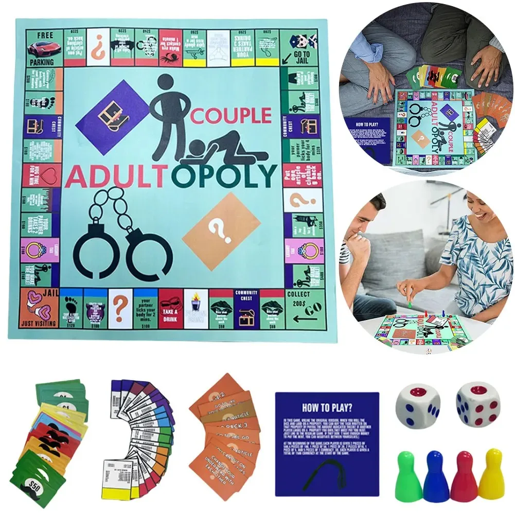 ！！Adultopoly Board Game Couple - Board Game Monopoly บทวิจารณ์และราคา