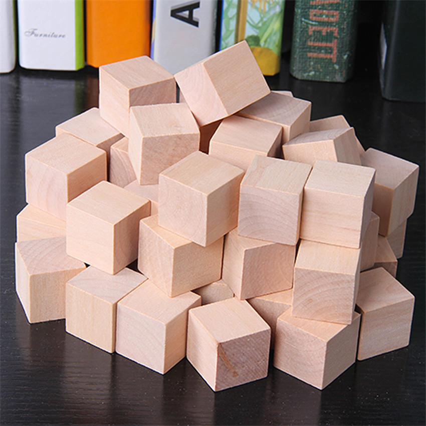30Pcs/lot 2X2CM Wooden Colorfu - Dice Tower Wooden บทวิจารณ์และราคา