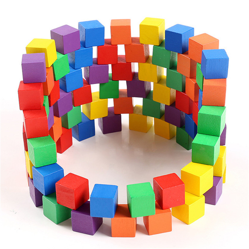 30Pcs/lot 2X2CM Wooden Colorfu - Dice Tower Wooden บทวิจารณ์และราคา