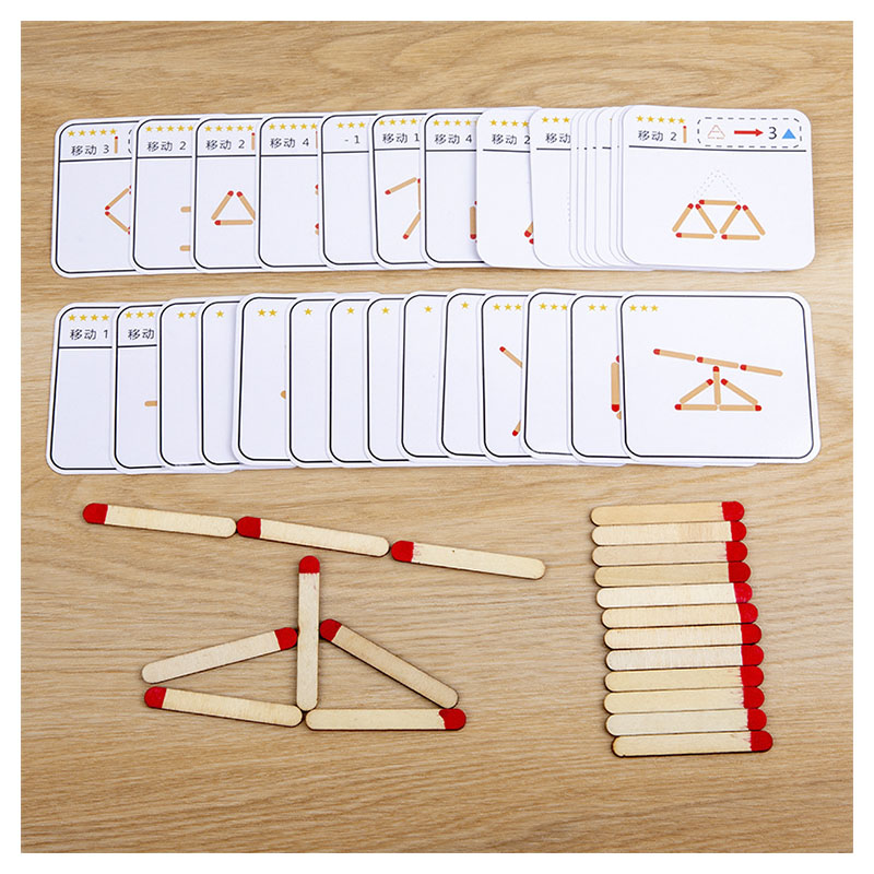 Montessori Matches Puzzles Gam - Board Game Ideas บทวิจารณ์และราคา