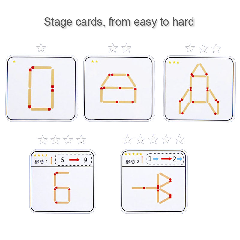 Montessori Matches Puzzles Gam - Board Game Ideas บทวิจารณ์และราคา