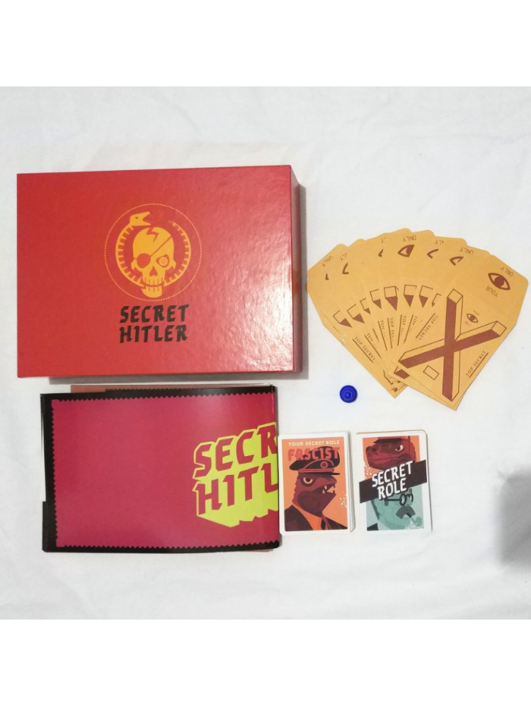 Secret Hitler Board Game Card  - Board Game Hitler บทวิจารณ์และราคา
