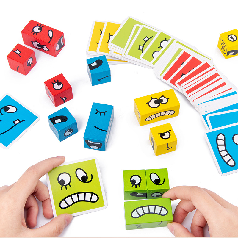 1Pcs Expressions Matching Puzz - Board Game Ideas บทวิจารณ์และราคา