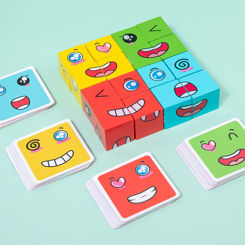 1Pcs Expressions Matching Puzz - Board Game Ideas บทวิจารณ์และราคา