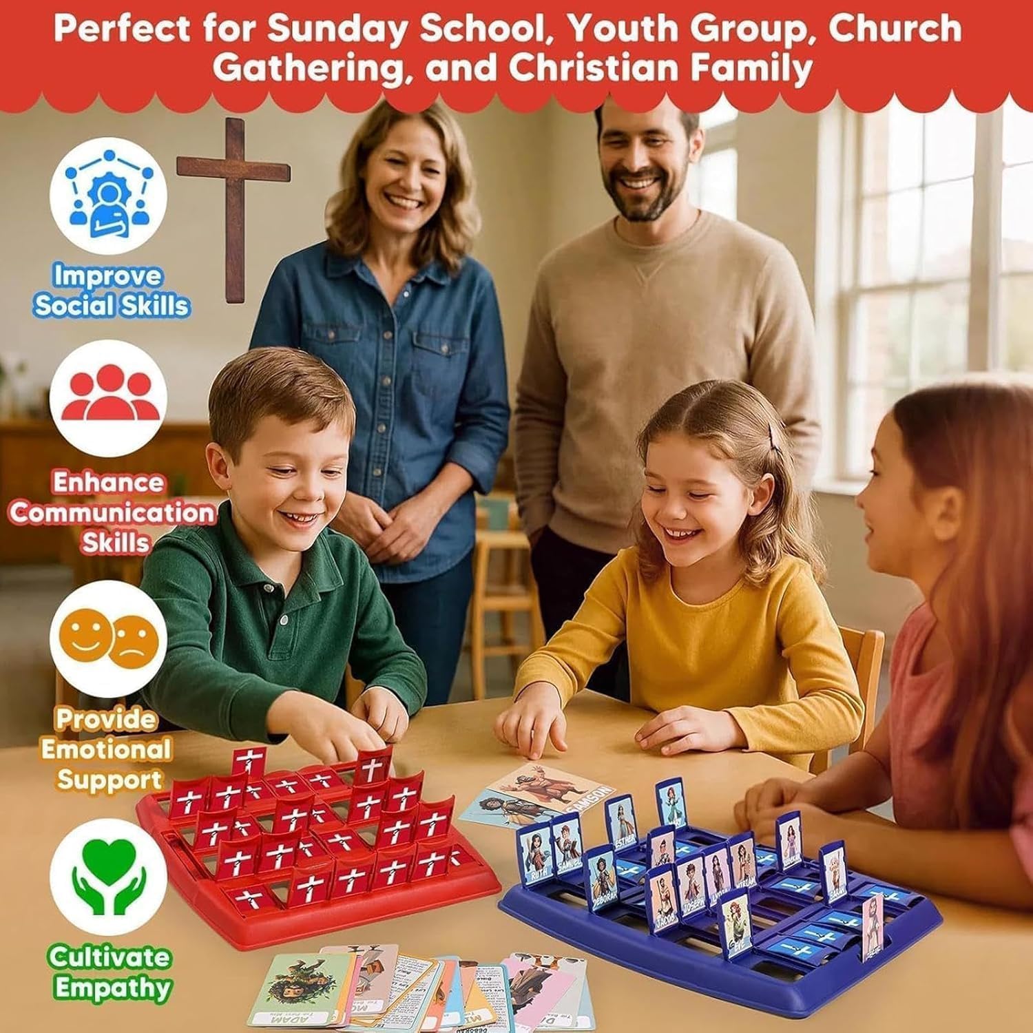 Bible Who I Am Board Game for  - Board Game Holis บทวิจารณ์และราคา