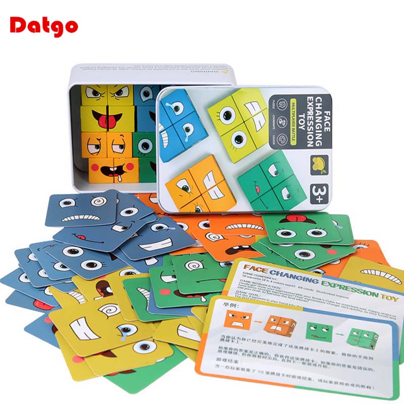 Kids Face Change Expression Pu - Dice Tower Wooden บทวิจารณ์และราคา