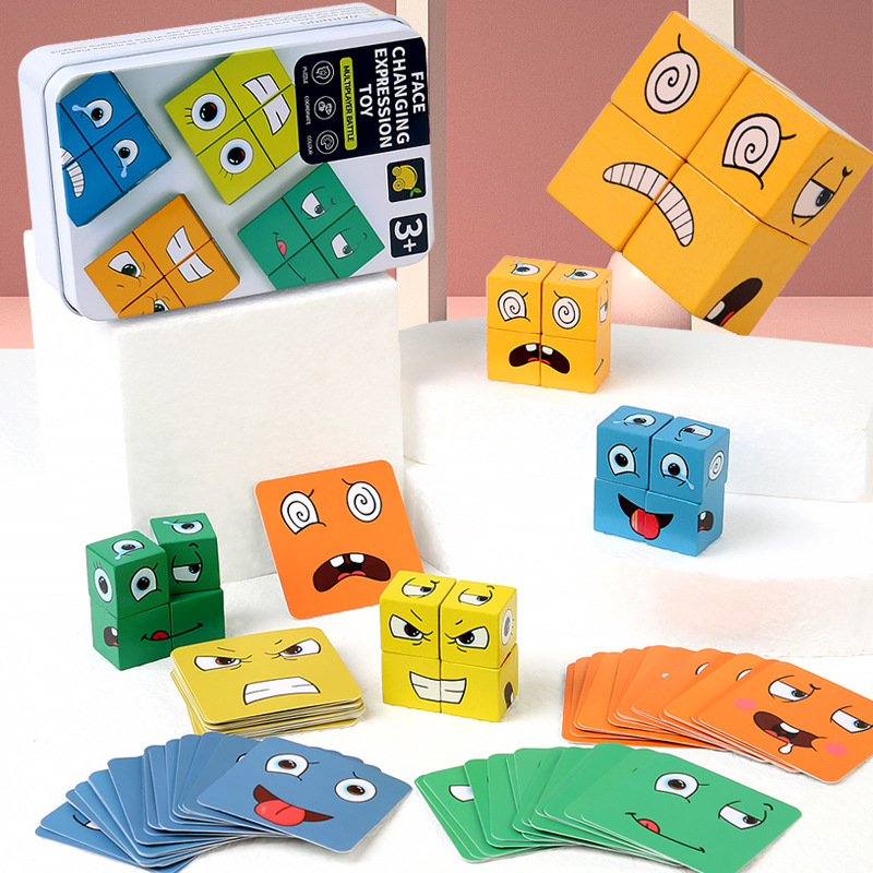 Kids Face Change Expression Pu - Dice Tower Wooden บทวิจารณ์และราคา