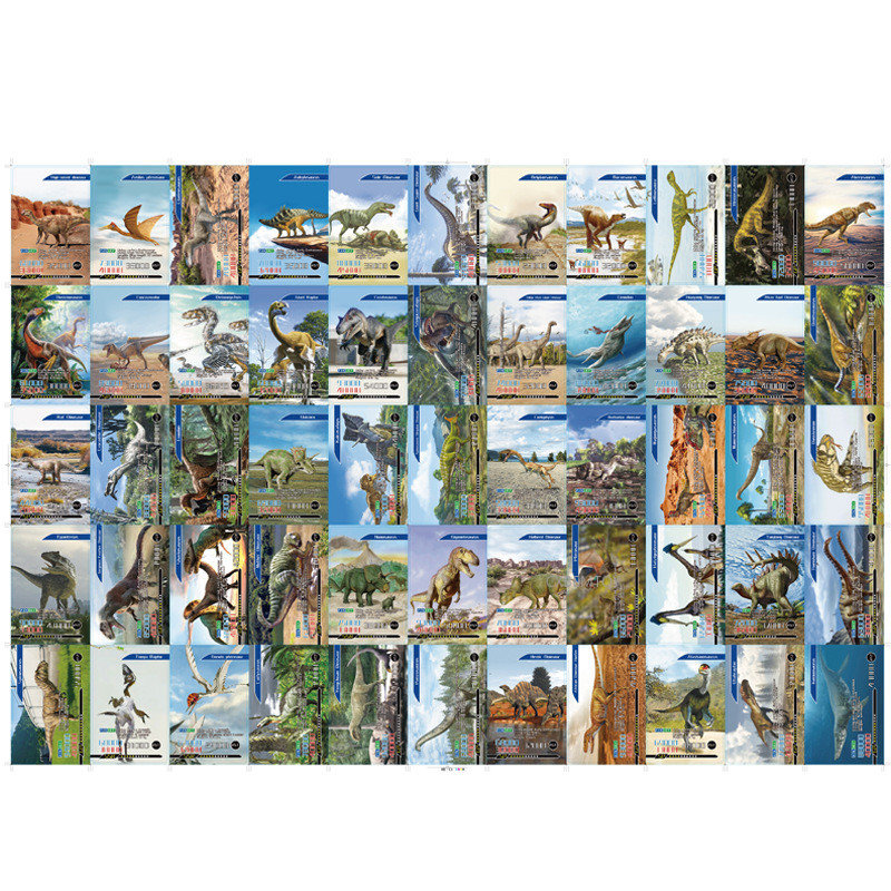 20Pcs 55Pcs English Dinosaur B - Board Game Zoo บทวิจารณ์และราคา