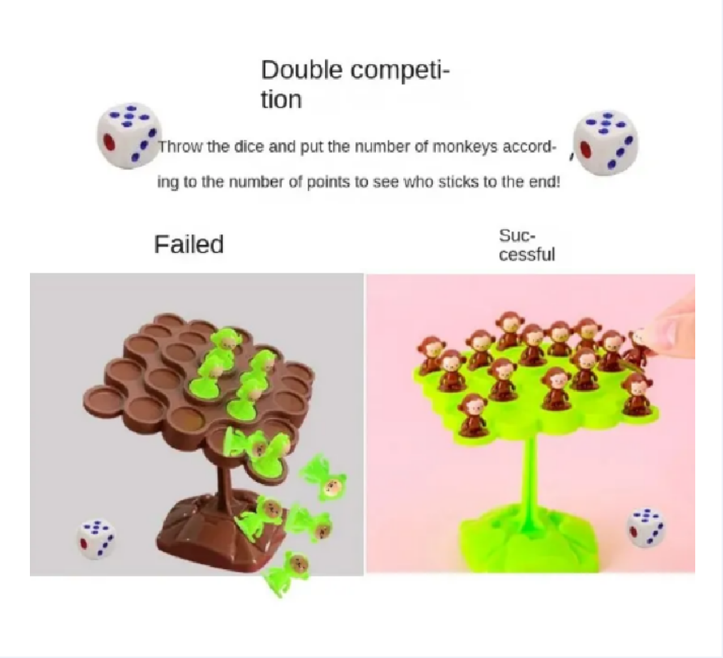 Monkey Balance Tree Focus Bala - Board Game Ideas บทวิจารณ์และราคา