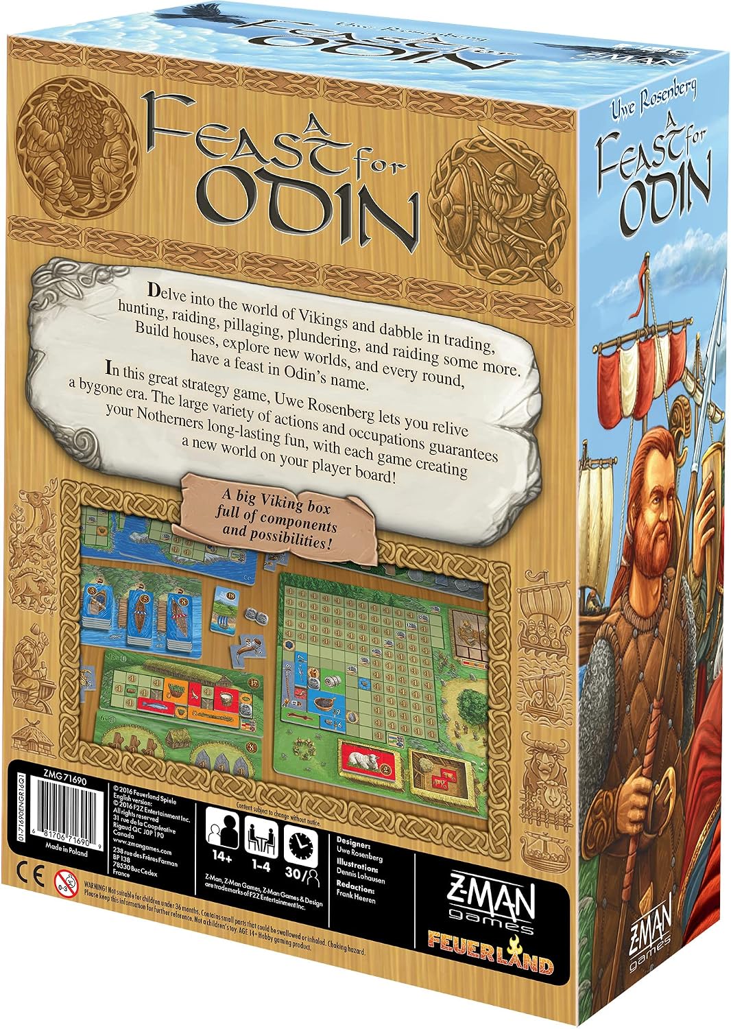 Viking Saga Board Game: Wealth - Board Game Vikings บทวิจารณ์และราคา