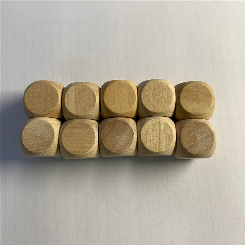 10pcs D6 6 Sided Blank Wood Di - Dice Tower Wooden บทวิจารณ์และราคา