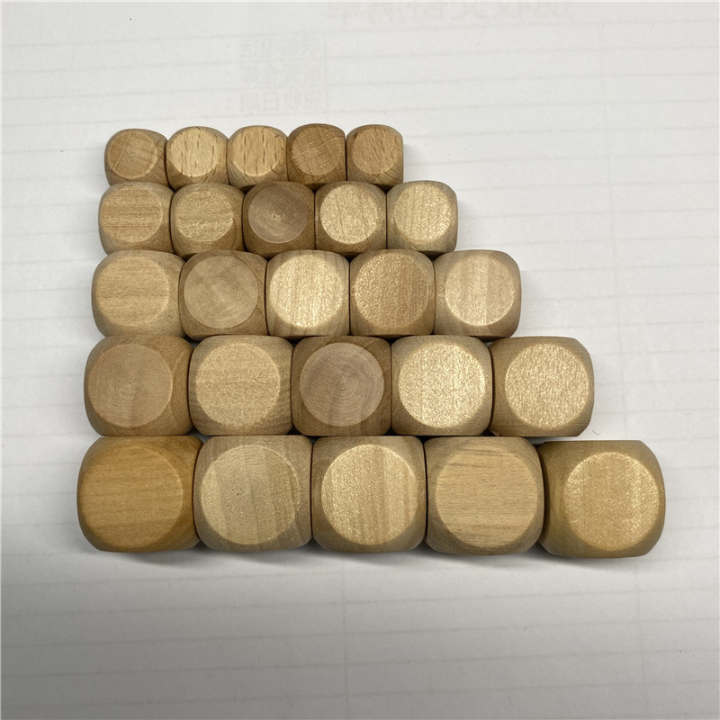 10pcs D6 6 Sided Blank Wood Di - Dice Tower Wooden บทวิจารณ์และราคา