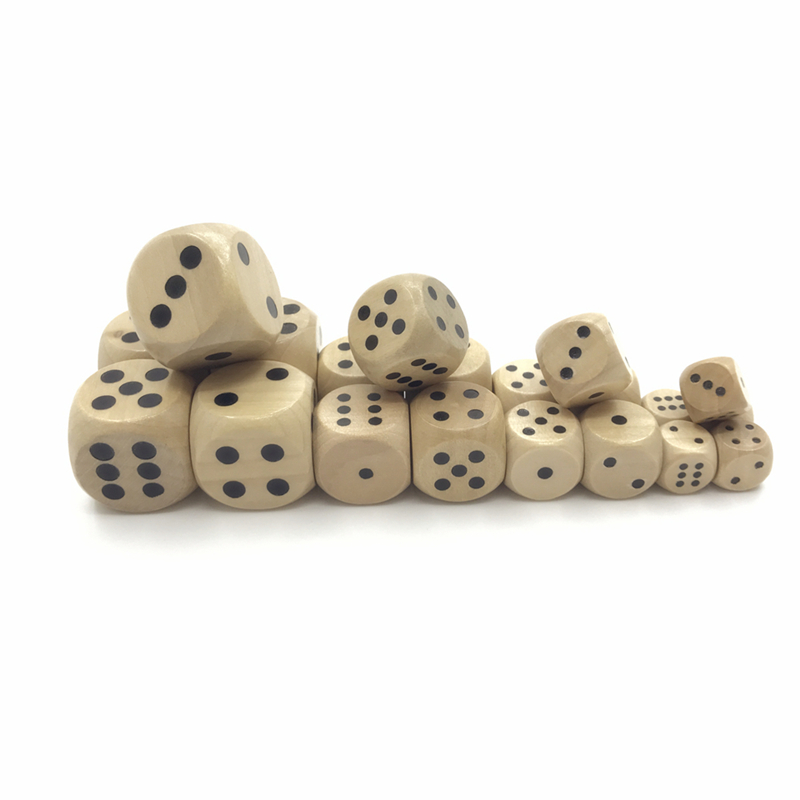 10 pcs pack games 12/16/20/25m - Dice Tower Wooden บทวิจารณ์และราคา