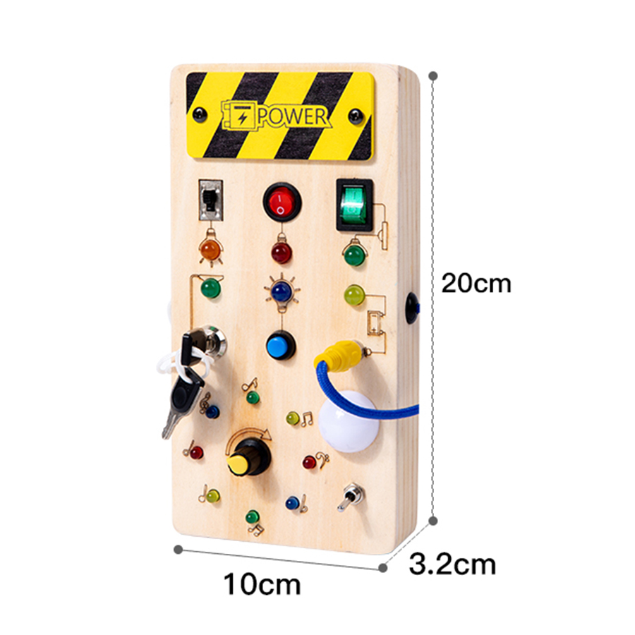 Montessori Busy Board Sensory  - Board Game Ideas บทวิจารณ์และราคา