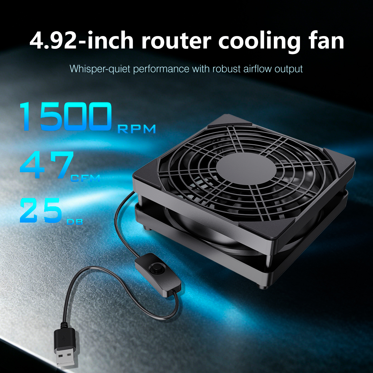 125mm USB Cooling Fan With On/ - Board Game Journal บทวิจารณ์และราคา