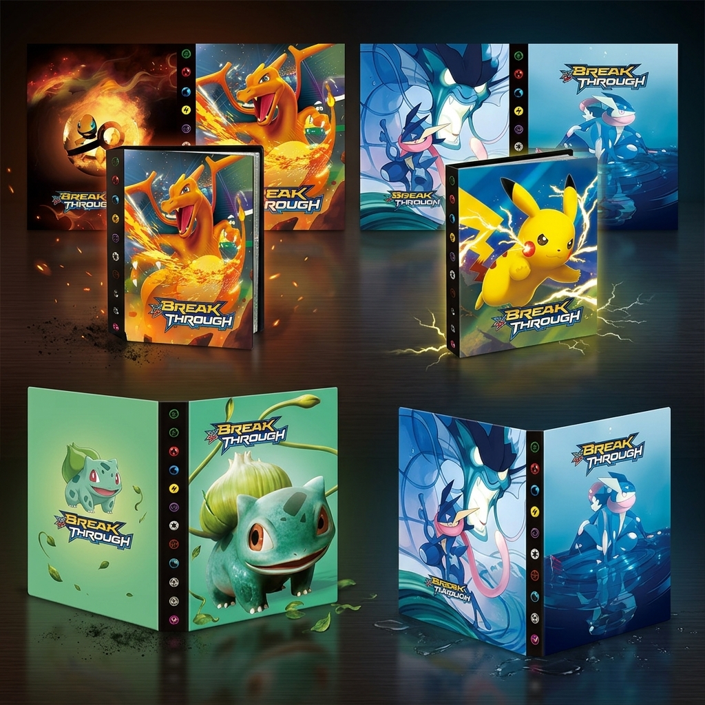 Bandai Pokemon 4 Grid Card Alb - Board Game Zoo บทวิจารณ์และราคา