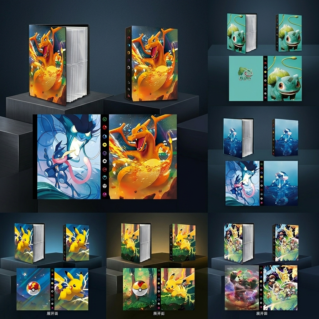 Bandai Pokemon 4 Grid Card Alb - Board Game Zoo บทวิจารณ์และราคา