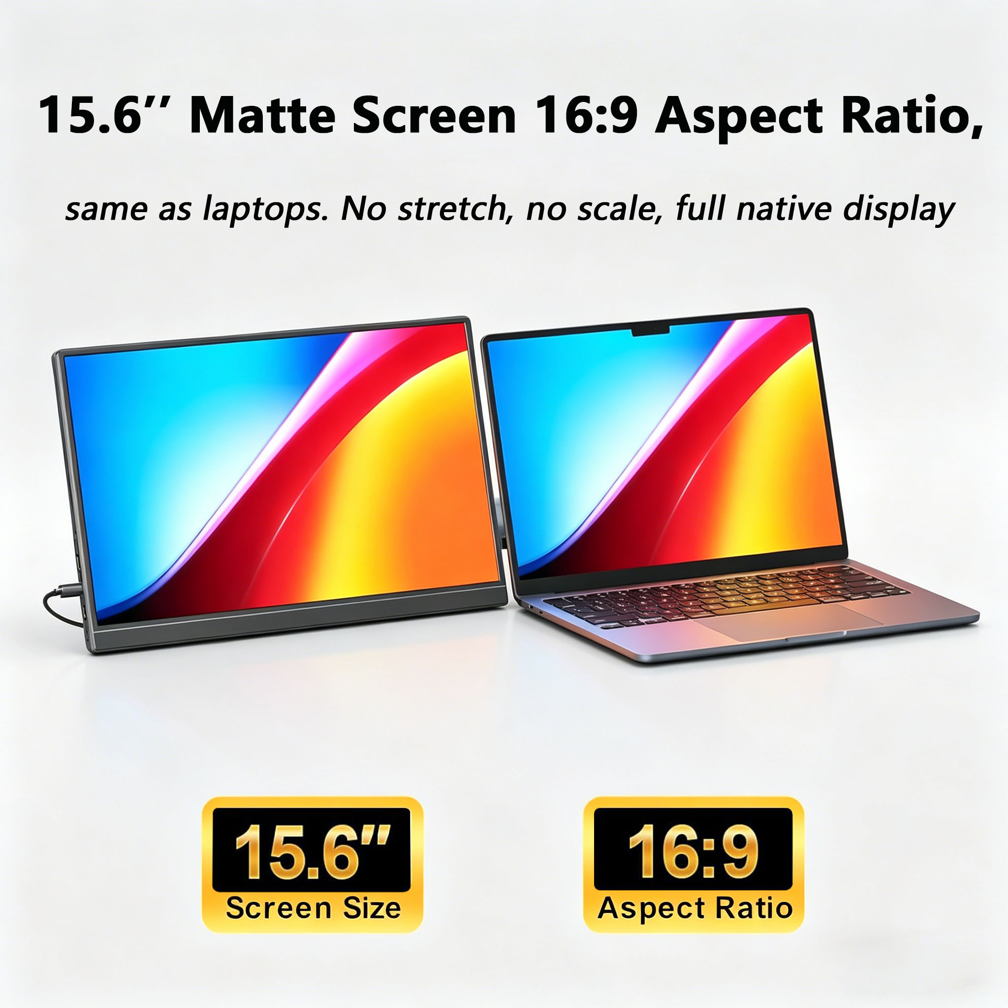 15.6 Inch 1080P Portable Monit - Board Game Journal บทวิจารณ์และราคา