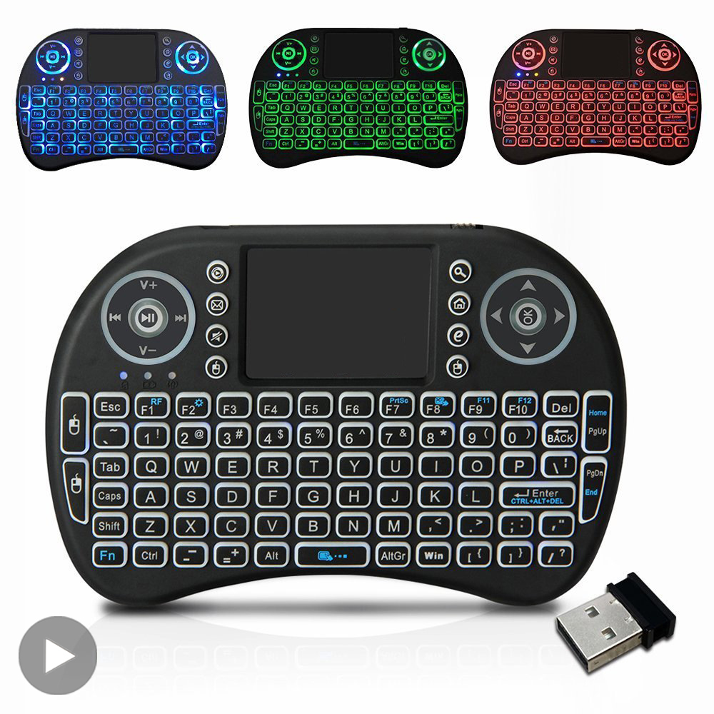 Backlit Mini Wireless Keyboard - Board Game Journal บทวิจารณ์และราคา