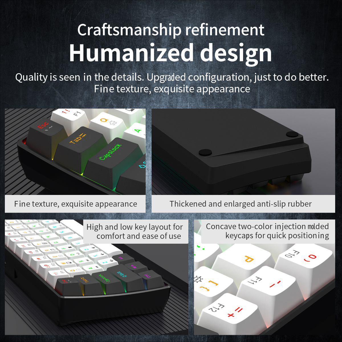 Mechanical Keyboard Gamer 60%  - Board Game Journal บทวิจารณ์และราคา