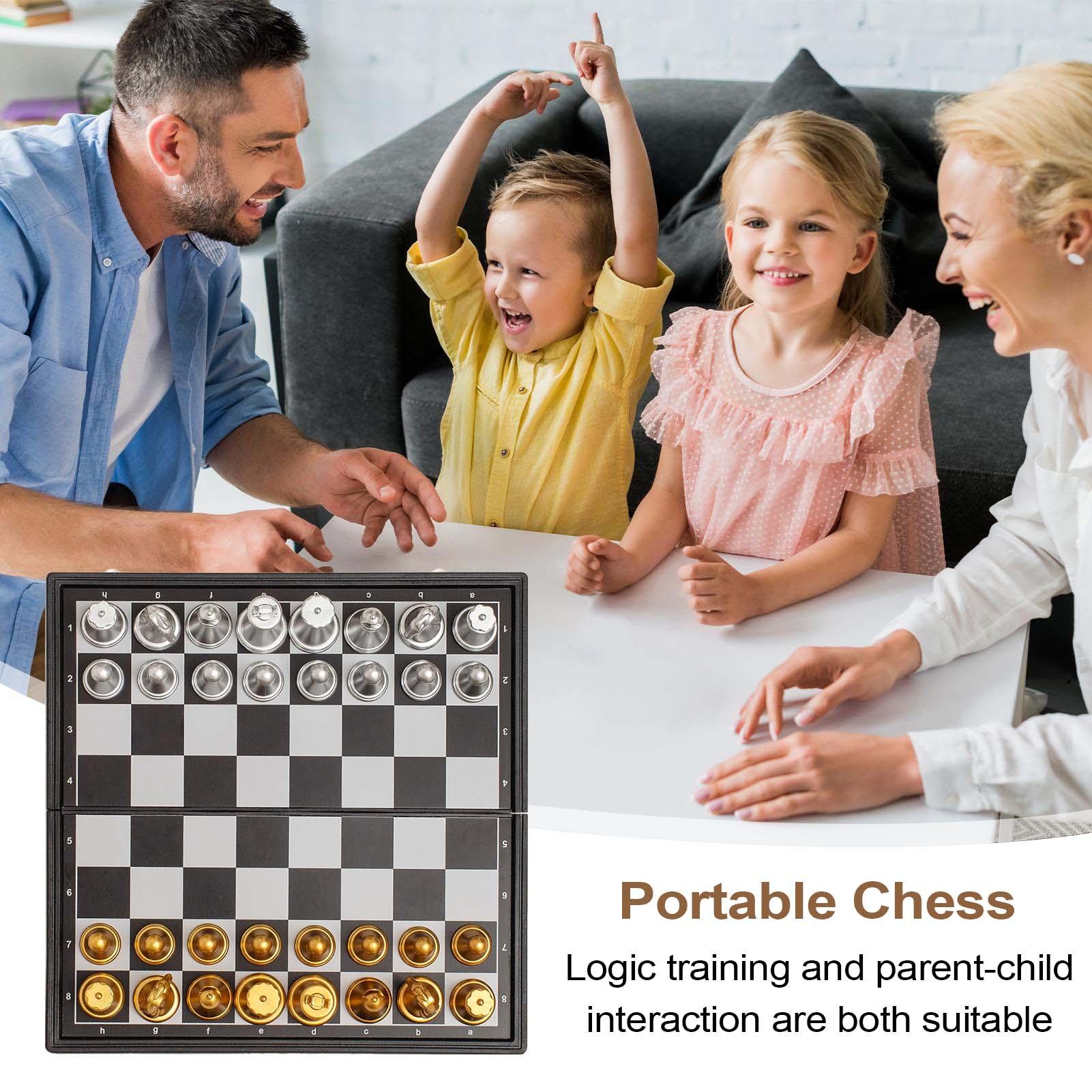 Chess Set Magnetic Board Chess - Magnetic Travel Chess บทวิจารณ์และราคา
