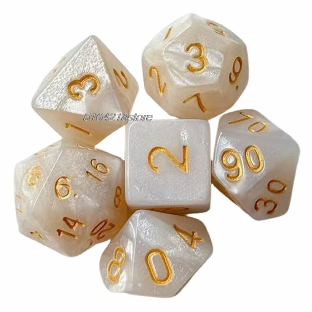 7pcs Set Dice Board Games Roll - Board Game Hegemony บทวิจารณ์และราคา