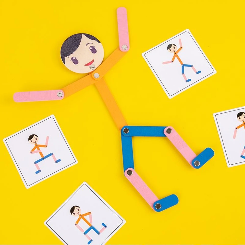 Sport Wooden Man Material DIY  - Board Game Ideas บทวิจารณ์และราคา